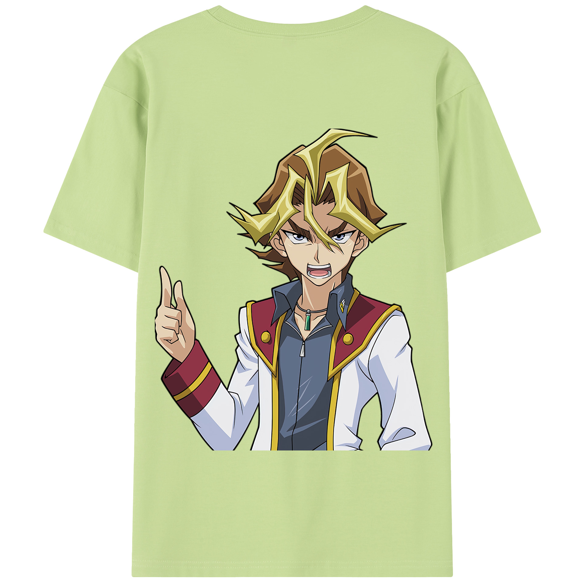 （画像用） 遊☆戯☆王 Yu-Gi-Oh! 綿100％半袖Tシャツ（背面プリント）